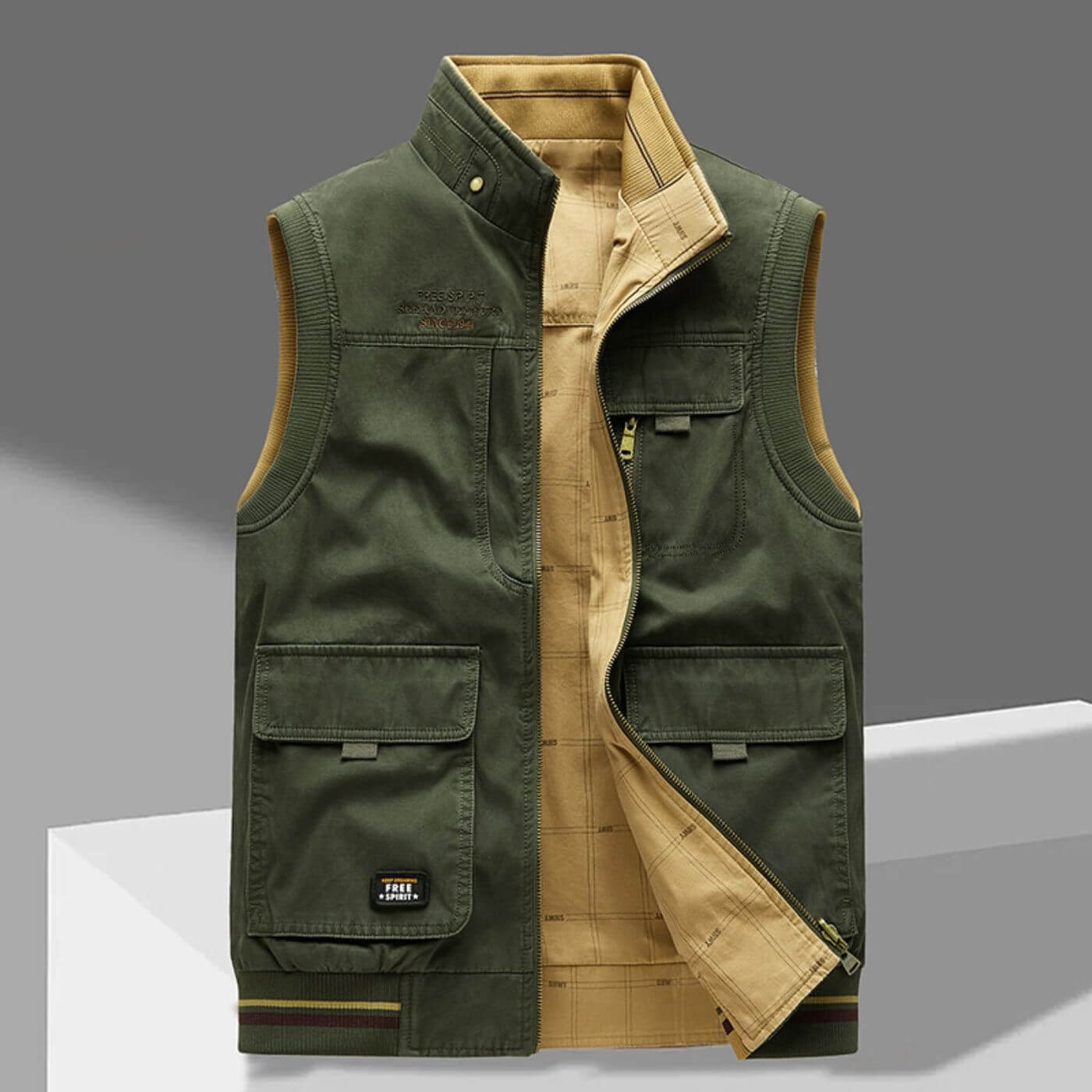 Birk™ - Lett Vest med Flere Lommer