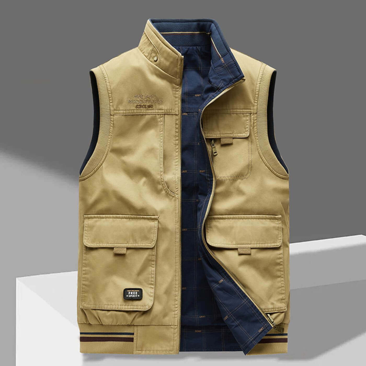 Birk™ - Lett Vest med Flere Lommer