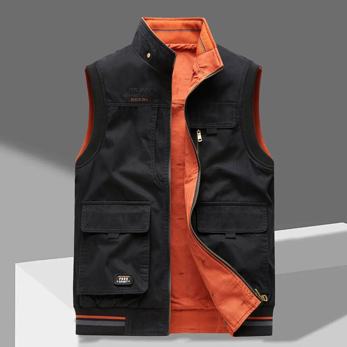 Birk™ - Lett Vest med Flere Lommer