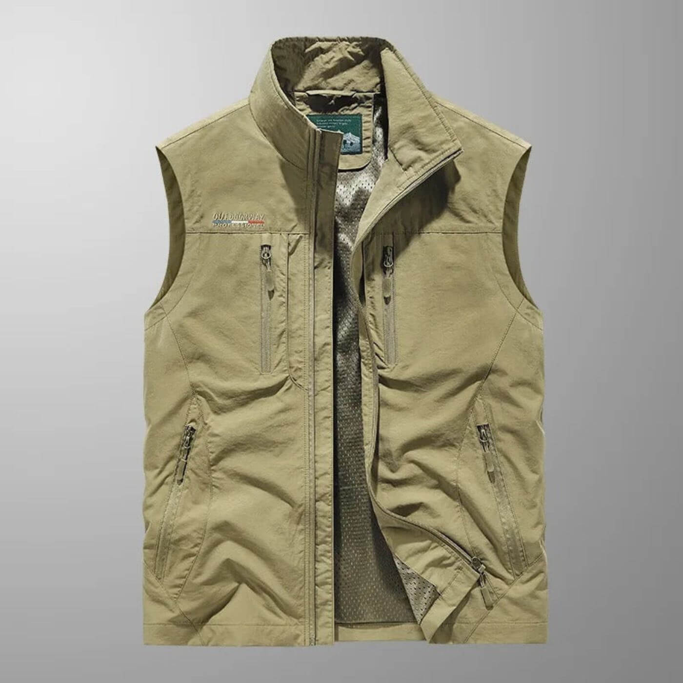 Casper™ - Pustende Cargo-Vest med Flere Lommer