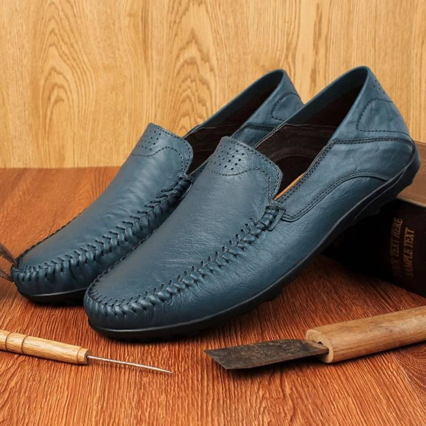 Elias™ - Elegante Premium Skinnmokasiner