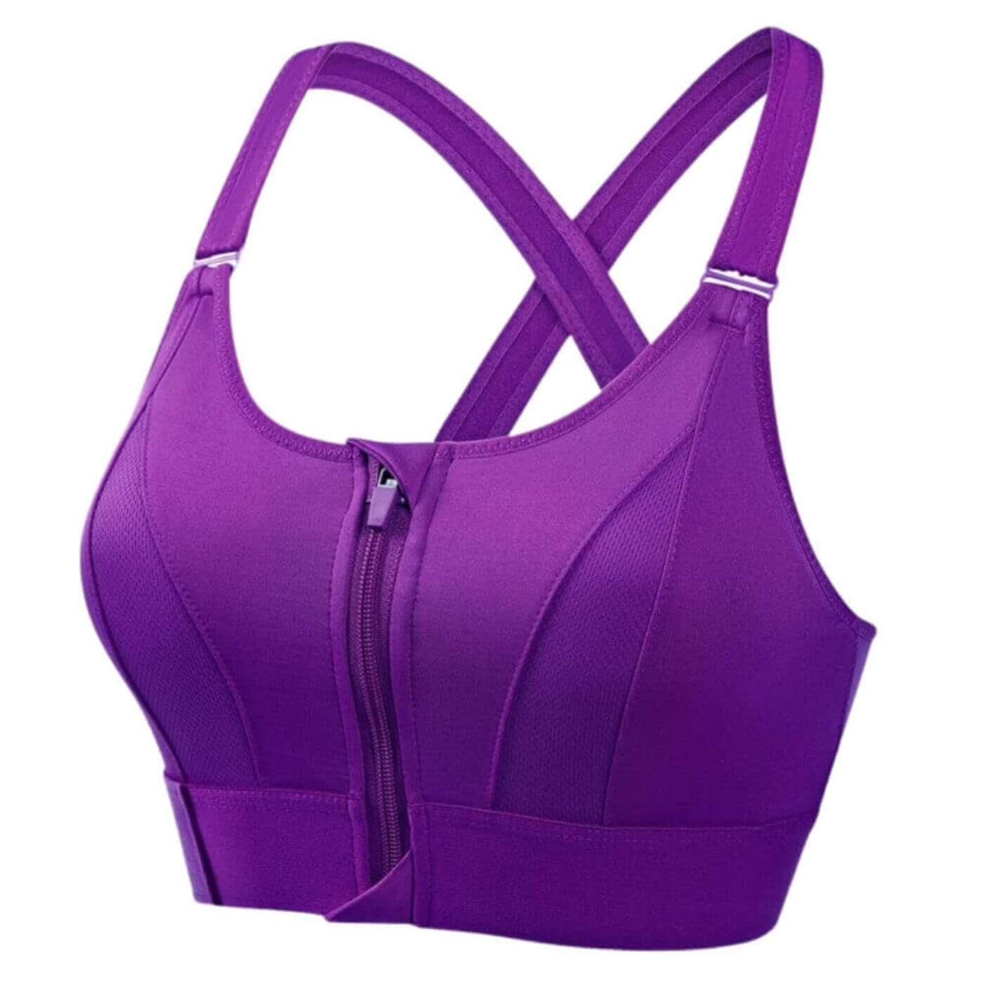 FlexBra™ – Sports-BH med Glidelås og Push-Up Effekt
