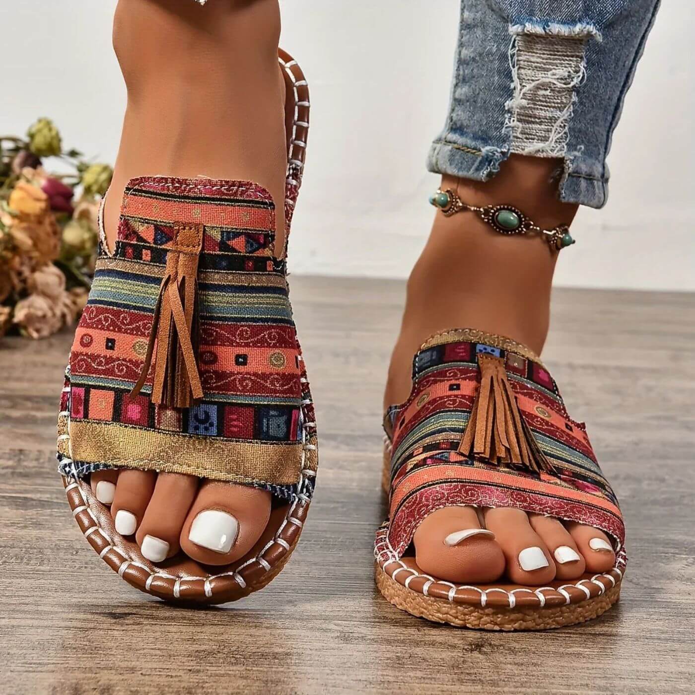 Maren™ - Ortopedisk Flatsandal
