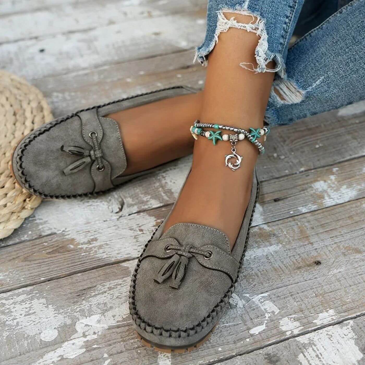 Selma™ – Vintage Ortopediske Loafers