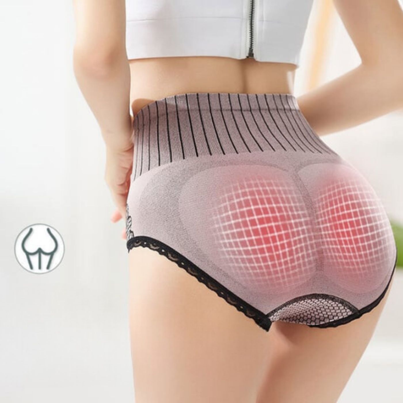SlimPro™ - Pustende Høy Midje Truse (5+5 GRATIS)