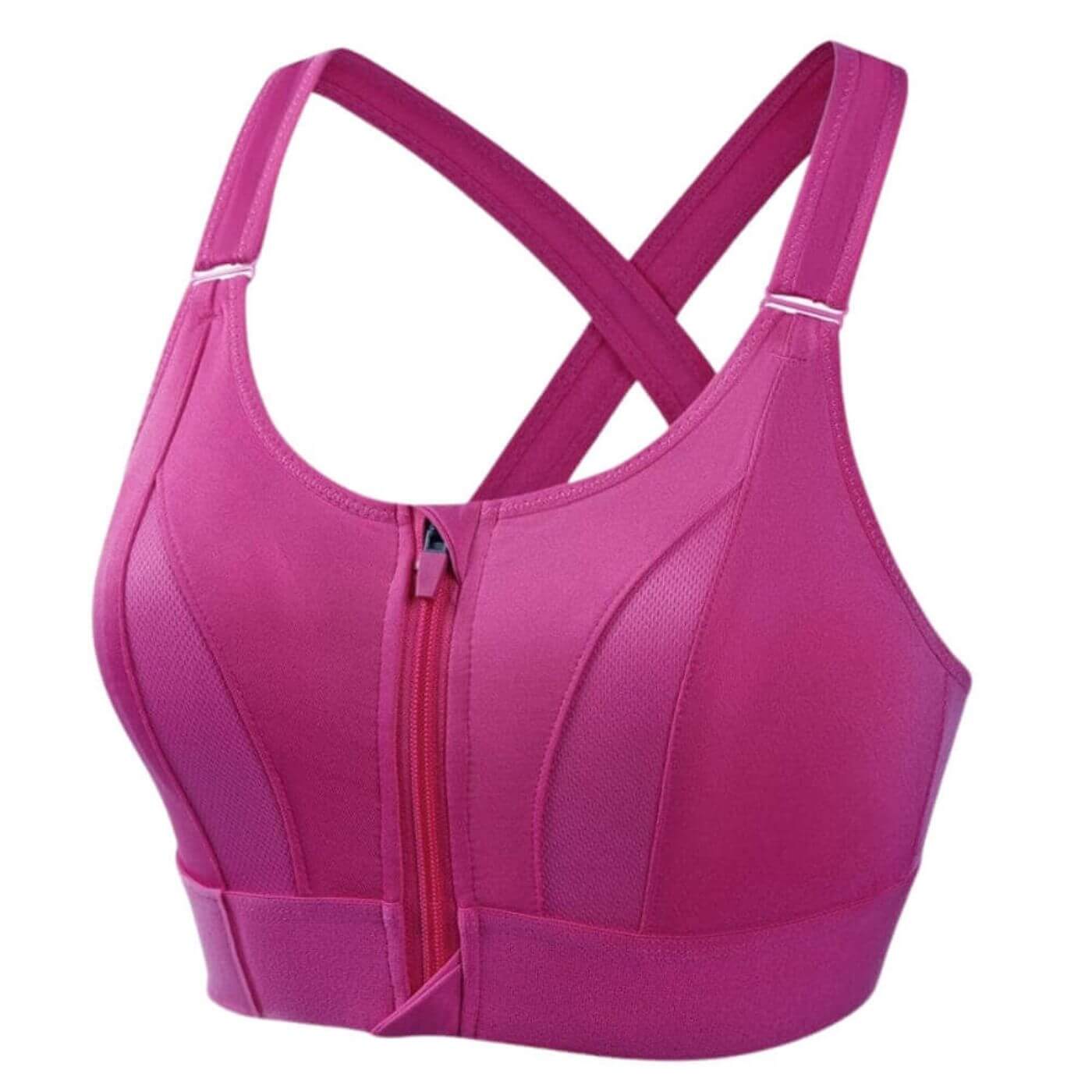 FlexBra™ – Sports-BH med Glidelås og Push-Up Effekt
