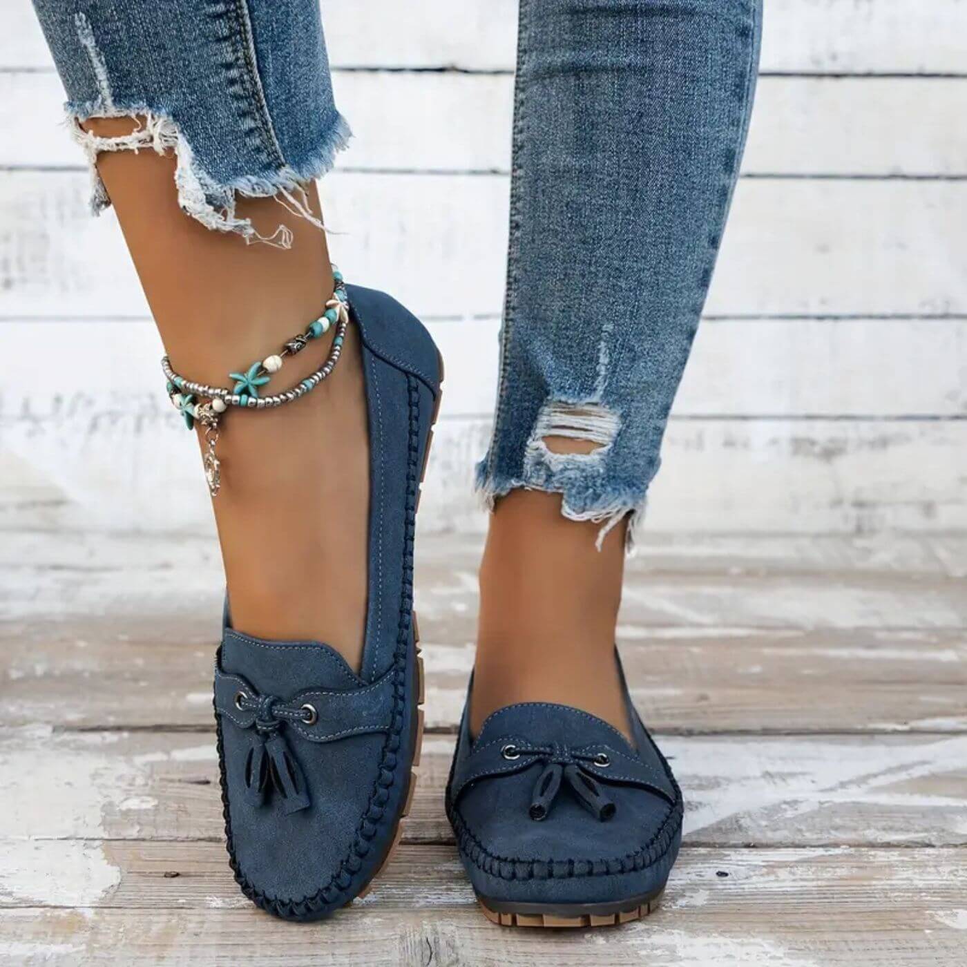 Gerd™ - Vintage Ortopediske Loafers