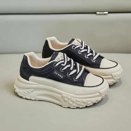 Mavira™ - Komfortable Sneakers med Høy Såle