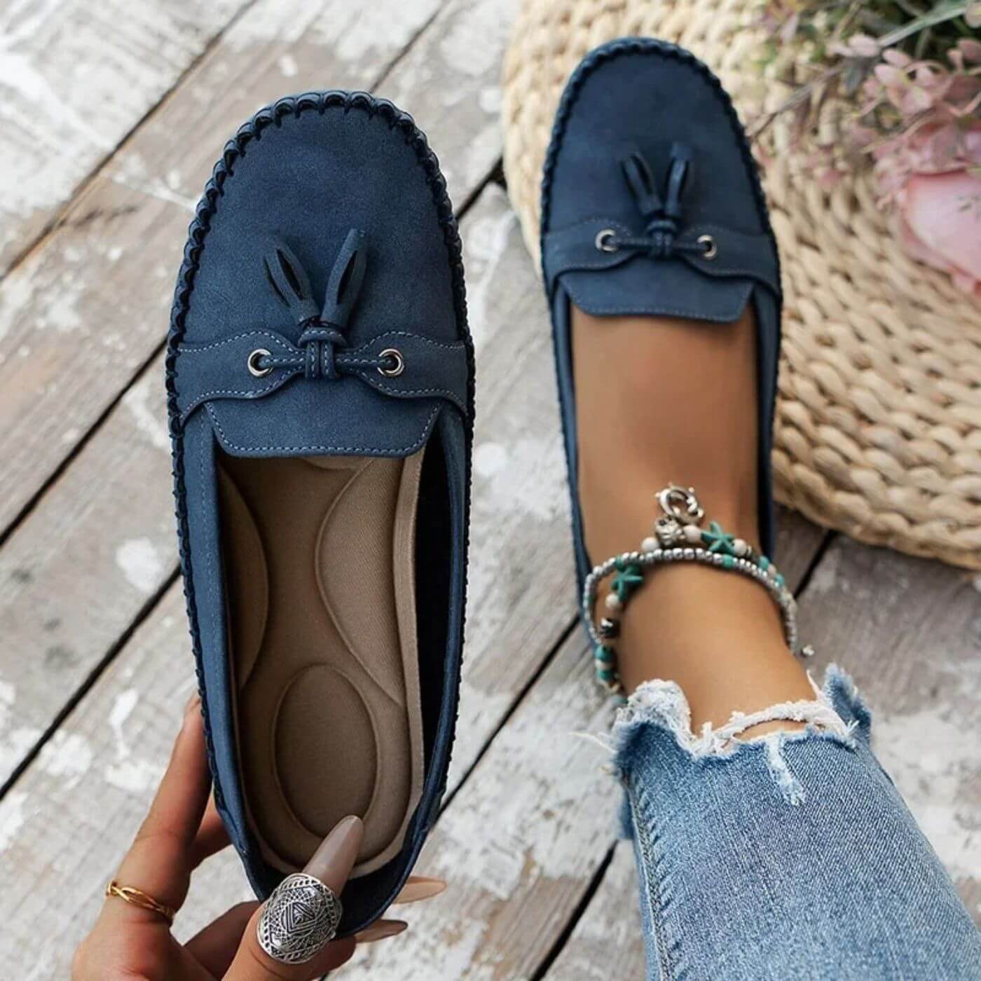 Selma™ – Vintage Ortopediske Loafers