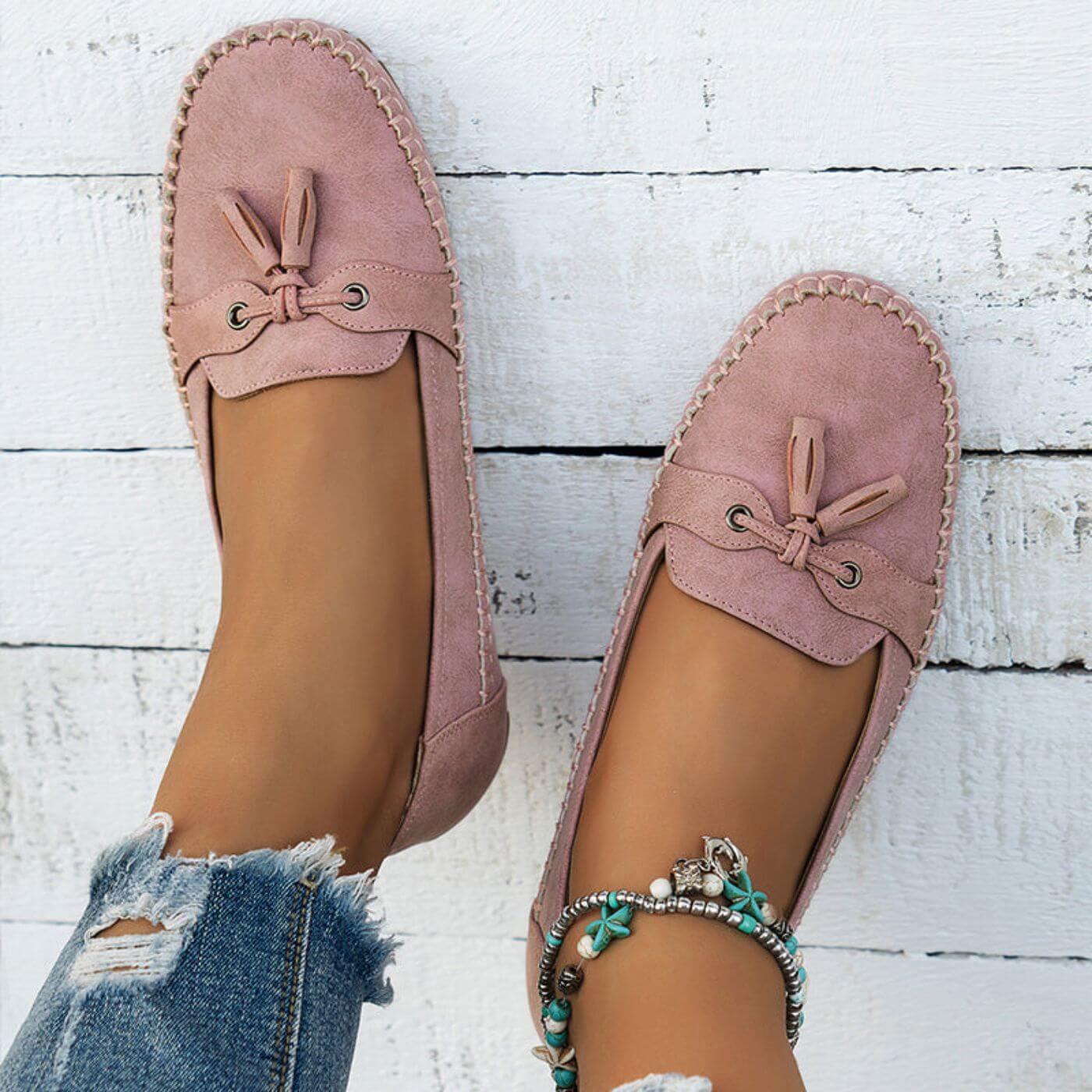 Selma™ – Vintage Ortopediske Loafers