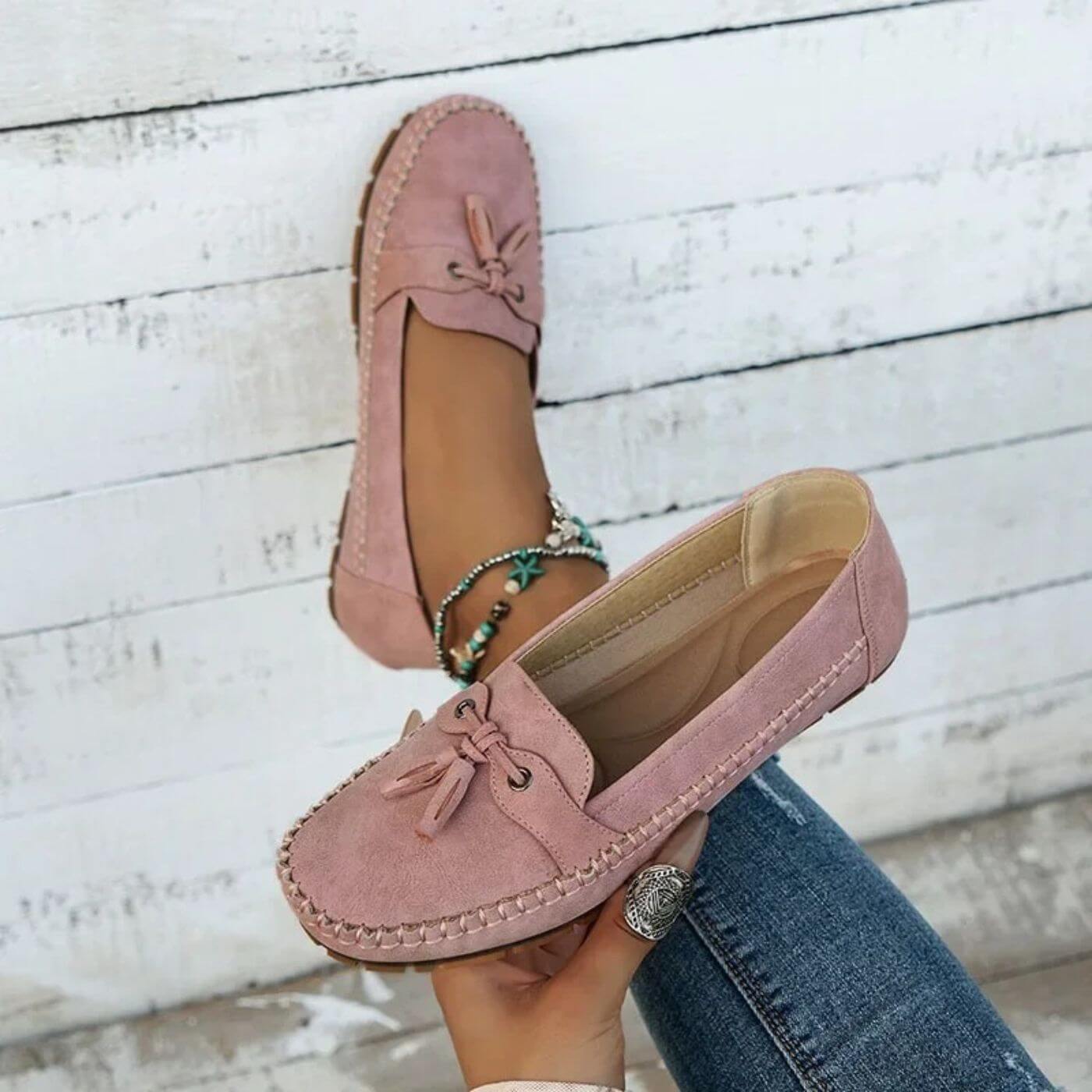 Selma™ – Vintage Ortopediske Loafers