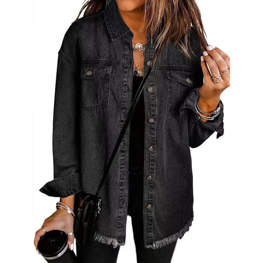 Sissel™ - Langermet Denimjakke