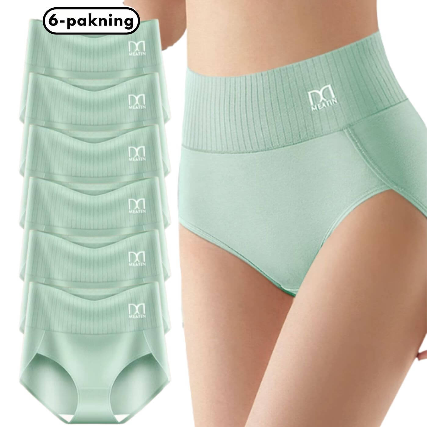 SlimFit™ - Pakke med 6 Høytlivstruser